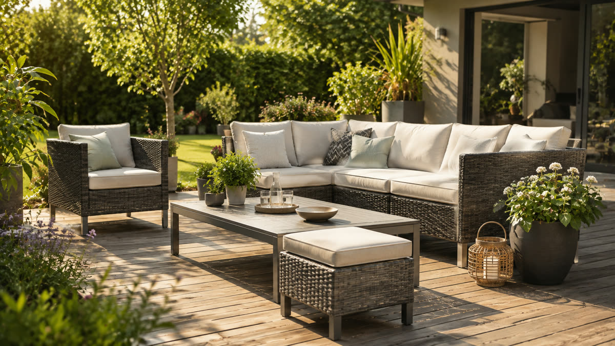 Comment choisir son salon de jardin selon les matériaux