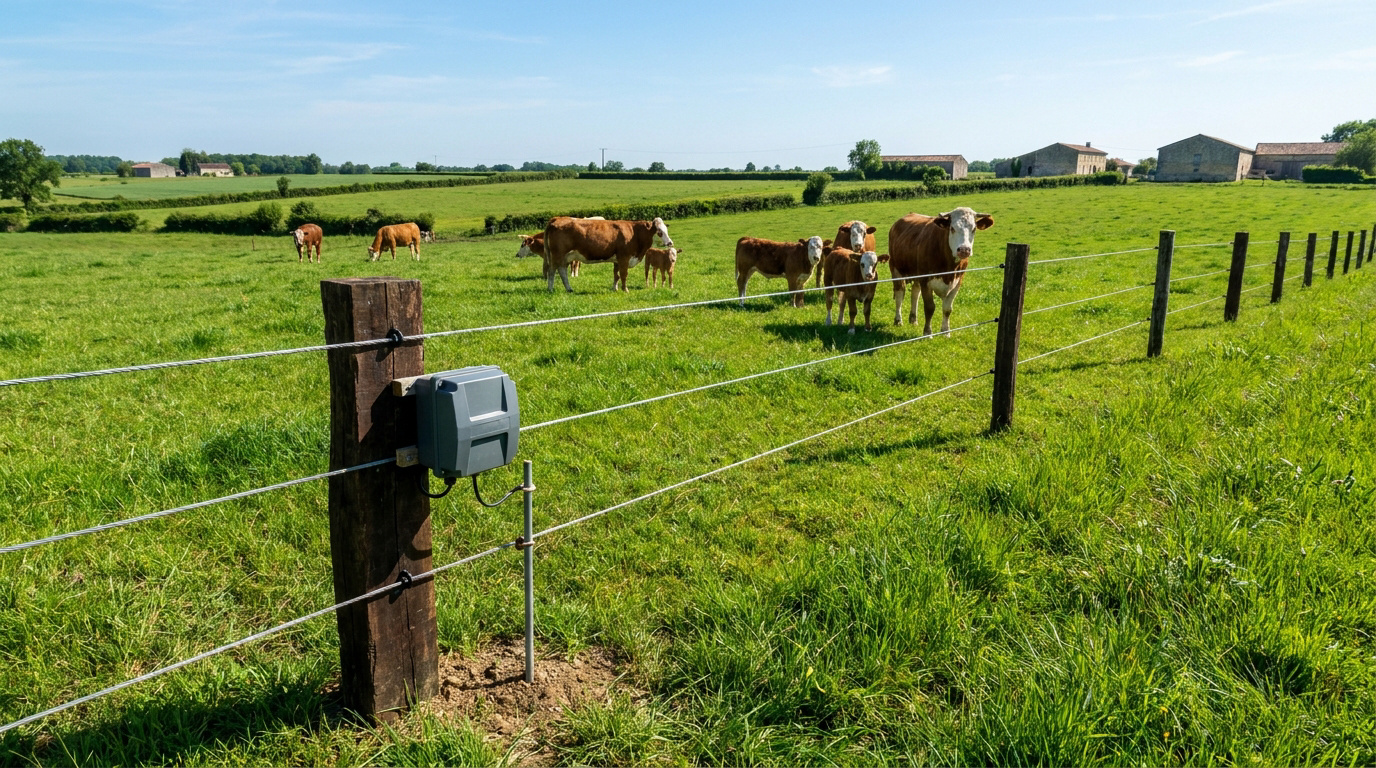 Installer une clôture électrique pour bovins : le guide